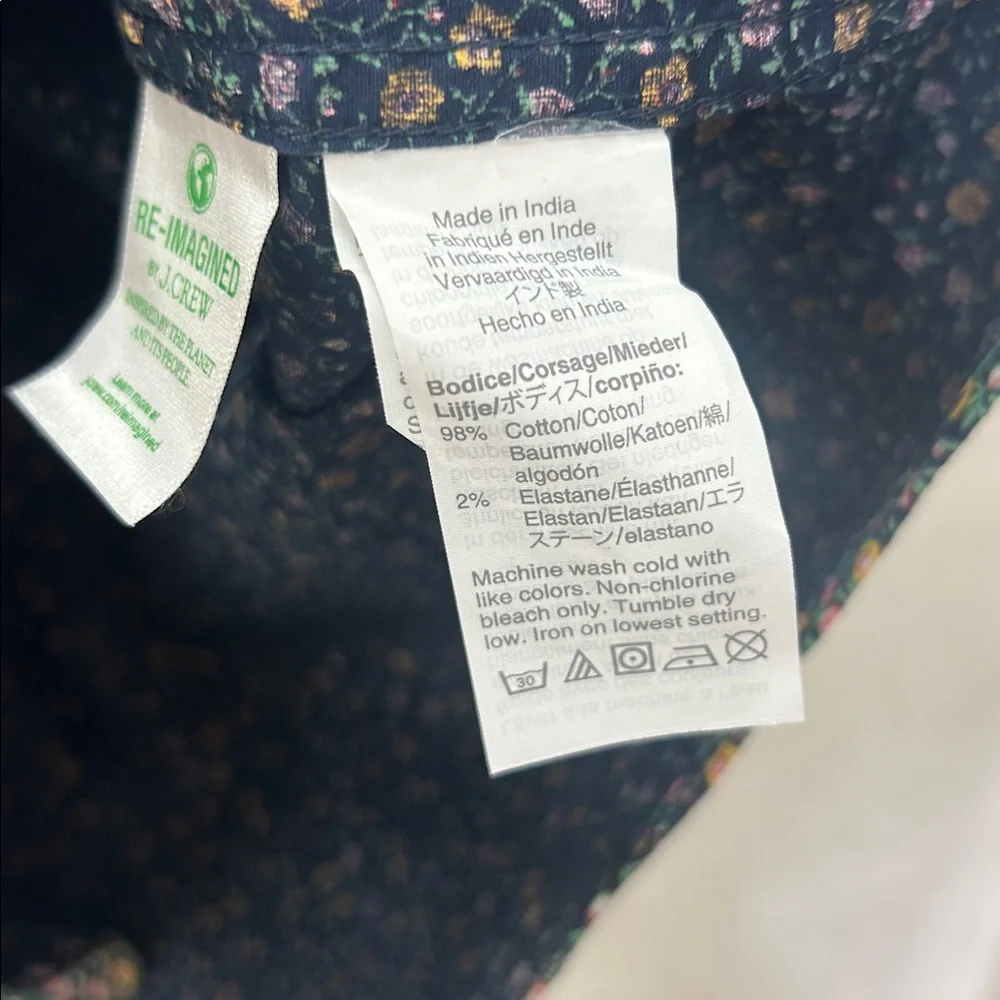 J.Crew Men’s Floral Short Sleeve Button-Up Shirt Size Large Excellent Condition